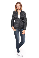 DAMSKA KURTKA ZIMOWA WRANGLER SHORT PUFFER BLACK W4104V501