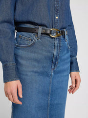 DAMSKI PASEK LEE LOOP BELT BLACK 112372687