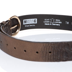 Damski Pasek Mustang Pasek Skórzany SOPO-MUS121 680 40mm Ledergürtel (Q.6682)