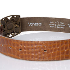 DAMSKI PASEK VANZETTI PASEK SKÓRZANY SOPO-VAN902 645 40mm Ledergürtel Q. 6186(6250)