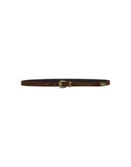 DAMSKI PASEK WRANGLER THIN WESTERN BELT BROWN SUEDE 112378840