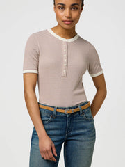 Damski Pasek Wrangler Thin Western Belt Camel 112372414