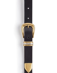 Skórzany Pasek Damski Wrangler Triple Loop Belt Black 112344038