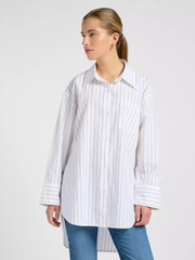 DAMSKIE KOSZULA LEE LOOSE SHIRT BISTRE STRIPE 112370824