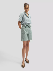 DAMSKIE KOSZULA LEE SS LOOSE UTILITY SHIRT DESERT SAGE 112376978