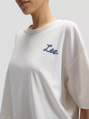 DAMSKIE KOSZULKA LEE GOOD DAY LEE ECRU 112377770