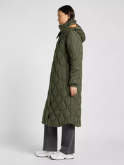 DAMSKIE KURTKA LEE LONG PUFFER OAK MOSS 112370874