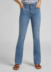 Damskie Spodnie Jeansowe Lee Breese Boot Light Lou L31TQDXJ 112107300