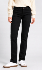 DAMSKIE SPODNIE JEANSOWE LEE ELLY BLACK RINSE 112370927