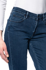 Damskie Spodnie Jeansowe Lee Marion Straight Dark Joni L301PHWV 112105873