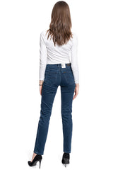 Damskie Spodnie Jeansowe Lee Marion Straight Dark Joni L301PHWV 112105873