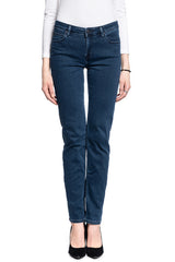 Damskie Spodnie Jeansowe Lee Marion Straight Dark Joni L301PHWV 112105873