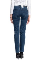 Damskie Spodnie Jeansowe Lee Marion Straight Dark Joni L301PHWV 112105873