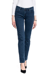Damskie Spodnie Jeansowe Lee Marion Straight Dark Joni L301PHWV 112105873