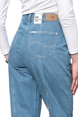 Damskie Spodnie Jeansowe Lee Panelled Stella Tape Grey Bala L30QMMOJ 112106579