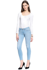 Damskie Spodnie Jeansowe Lee Scarlett Bleached Azur L526PQXL 112111813