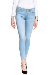 Damskie Spodnie Jeansowe Lee Scarlett Bleached Azur L526PQXL 112111813