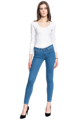 Damskie Spodnie Jeansowe Lee Scarlett Clean Oregon L526PQXS 112111816