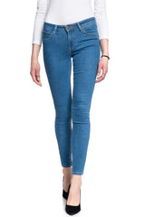 Damskie Spodnie Jeansowe Lee Scarlett Clean Oregon L526PQXS 112111816