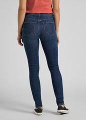 Damskie Spodnie Jeansowe Lee Scarlett High Mid Used L626SIVE 112114390