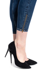 Damskie Spodnie Jeansowe Lee Scarlett High Zip Stone Travis L31BMOBJ 112107036