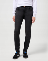 DAMSKIE SPODNIE JEANSOWE WRANGLER SKINNY BLACK 112351746