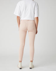 Damskie Spodnie Jeansowe Wrangler Skinny Crop Natural Pink W28M-JT-30L 112128465