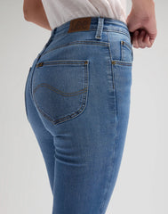 Damskie Spodnie Jeansowe Lee Breese Boot Revitalized 112376482