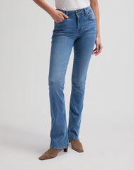 Damskie Spodnie Jeansowe Lee Breese Boot Revitalized 112376482