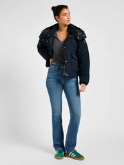 Damskie Spodnie Lee Breese Boot Valiant Blue 112355273