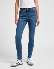 Damskie Spodnie Jeansowe Lee CBL HR Skinny Eur So Chic L34GUZE28 112340591