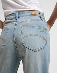 Damskie Spodnie Jeansowe Lee CBL Mom Jeans Denim Days L34HUXE27 112340616