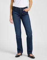 Damskie Spodnie Jeansowe Lee Elly Softened Dark 112373408