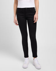Damskie Spodnie Jeansowe Lee High Rise Skinny Most Black 112346956 L34G007758