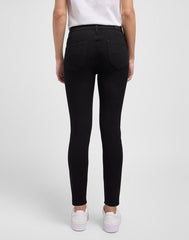 Damskie Spodnie Jeansowe Lee High Rise Skinny Most Black 112346956 L34G007758