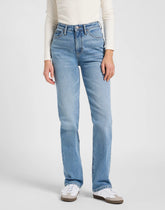 Damskie Spodnie Lee June Calm Seas 112371098