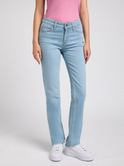 Damskie Spodnie Jeansowe Lee Marion Straight A Light Touch 112348945