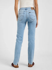 DAMSKIE SPODNIE LEE MARION STRAIGHT LIGHT AZUL 112365068