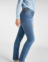 DAMSKIE SPODNIE LEE MARION STRAIGHT MID HACKETT 112105770