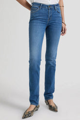Damskie Spodnie Jeansowe Lee Marion Sweet Escapade 112376704