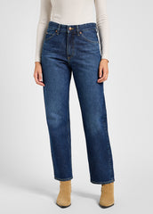 Damskie Spodnie Lee Rider Classic Blue Electricity 112346335