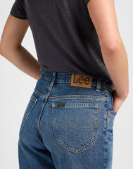 Damskie Spodnie Lee Rider Classic Indigo 112341354