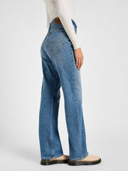 Damskie Spodnie Jeansowe Lee Rider Classic Eye Spy 112355261