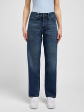 Damskie Spodnie Jeansowe Lee Rider Classic Hyper Dark 112354414