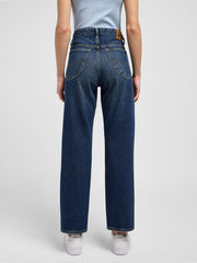 Damskie Spodnie Jeansowe Lee Rider Classic Hyper Dark 112354414