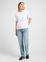 Damskie Spodnie Jeansowe Lee Rider Classic Light the Way 112346314