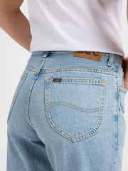 Damskie Spodnie Jeansowe Lee Rider Classic Light the Way 112346314