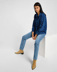 Damskie Spodnie Lee Rider Jeans Modern Mid 112341337