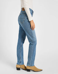 Damskie Spodnie Lee Rider Jeans Modern Mid 112341337