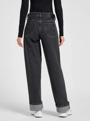 Damskie Spodnie Jeansowe Lee Rider Loose Bygone Era 112370947